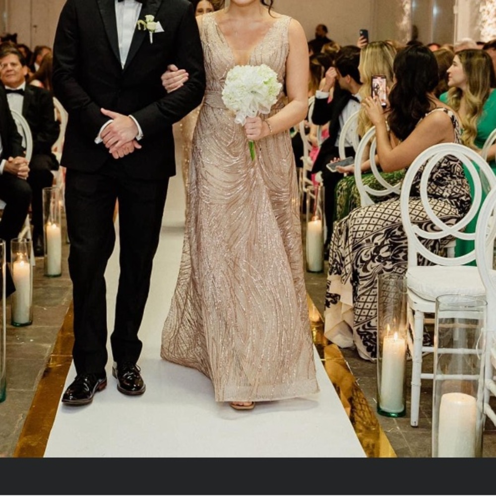 Custom made gown